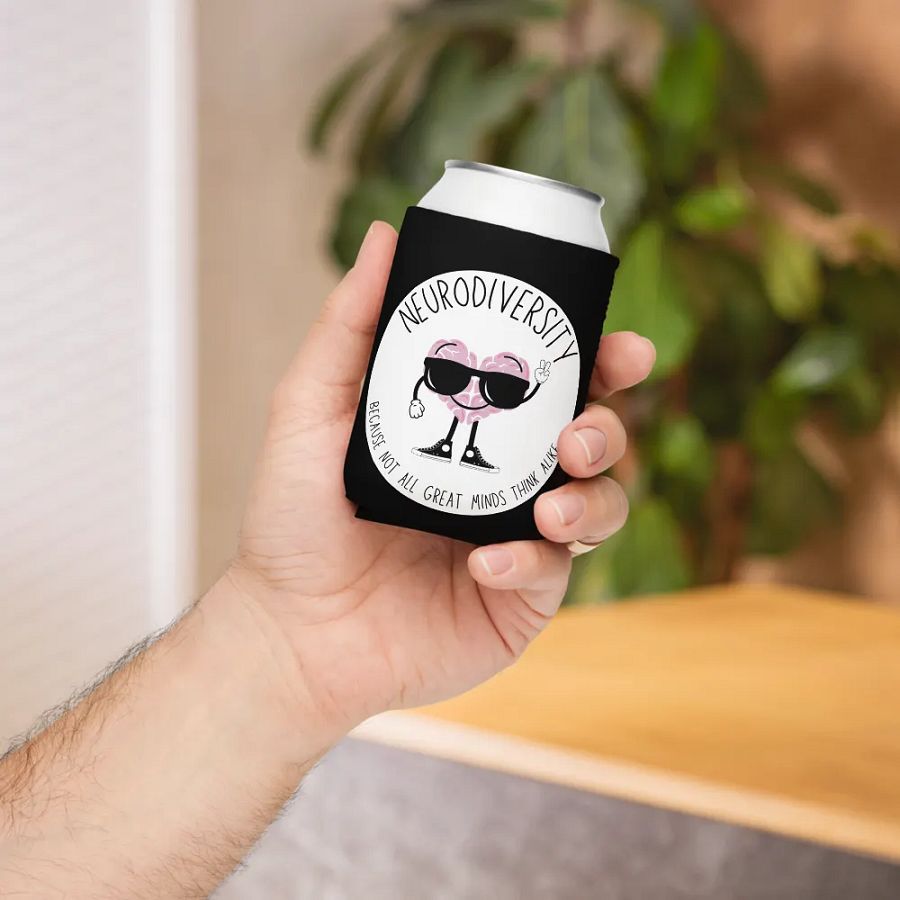 Great Minds Neurodiversity Coozie product image (6)
