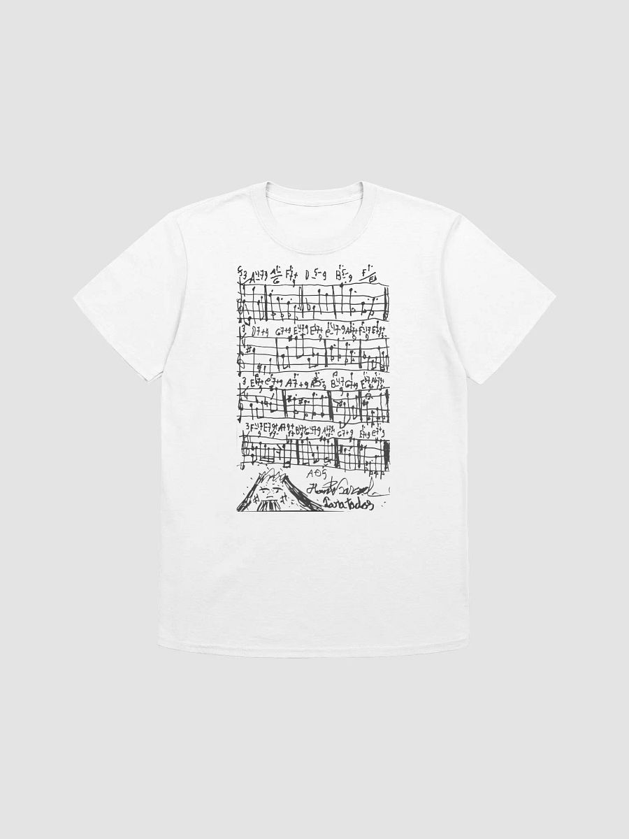 T-Shirt - Music Sheet by Hermeto Pascoal product image (1)