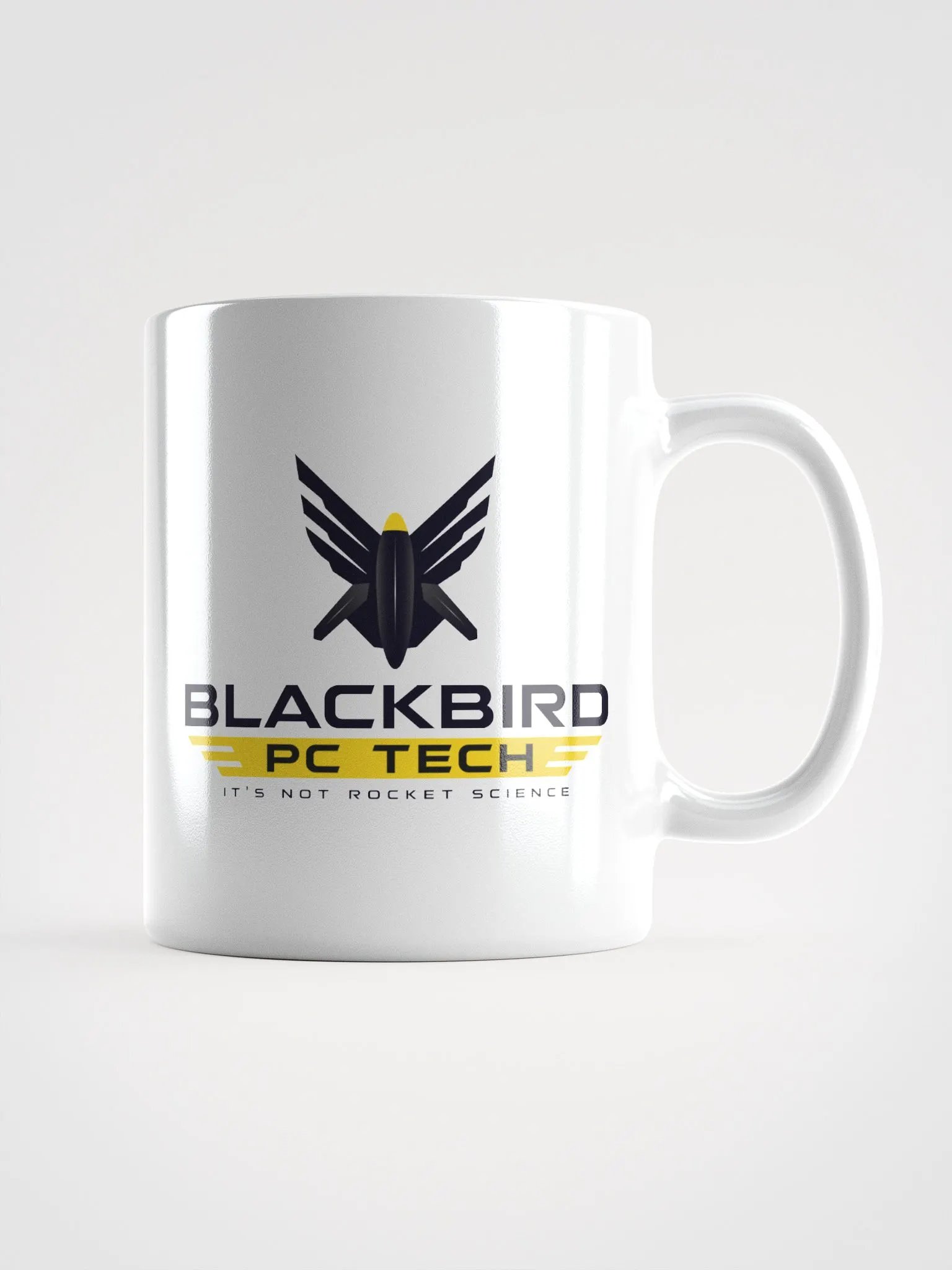 Blackbird PC Tech - It's Not Rocket Science - Coffee Mug product image (3)