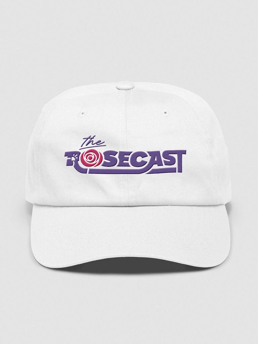 Rosecast Logo Dad Hat (Purple Logo) product image (1)