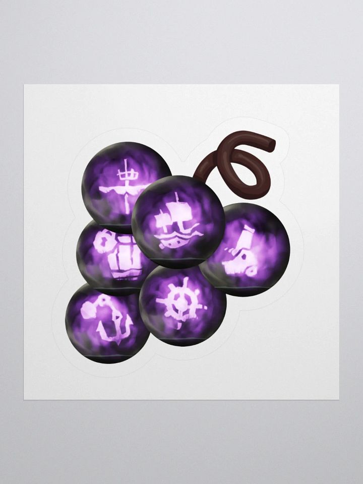 Purple Murder Grapes Sticker product image (1)