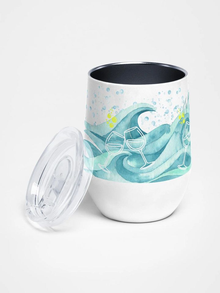 Ocean Toast Wine Tumbler for outdoor party people product image (2)