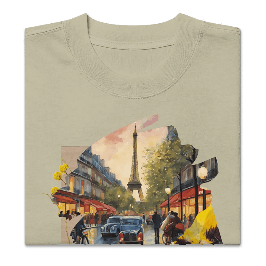Under Paris oversized t-shirt product image (25)