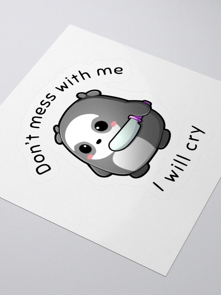 Don't Mess With Me Sticker product image (7)