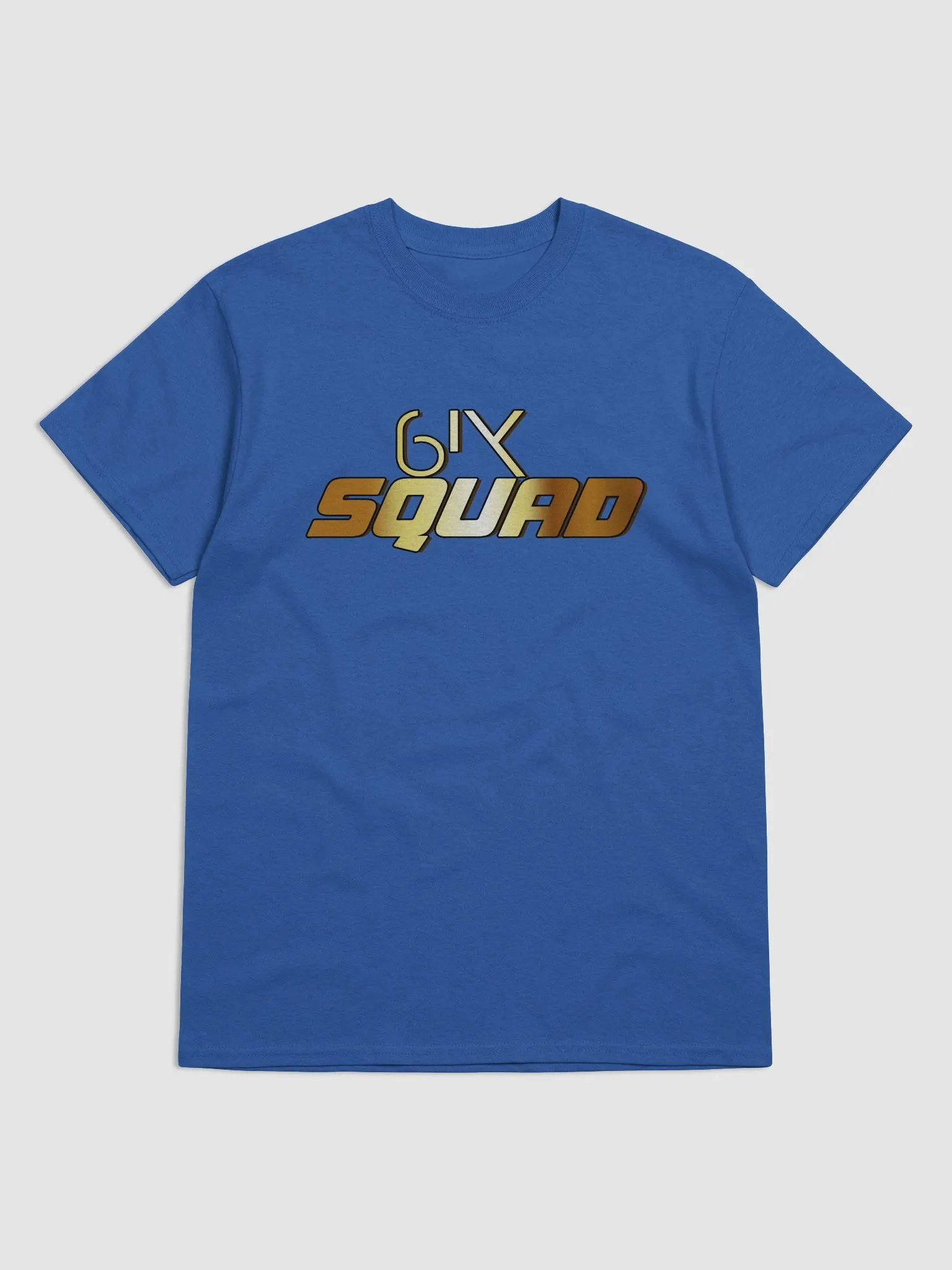 Blue & Gold Gildan Heavyweight Tee product image (1)