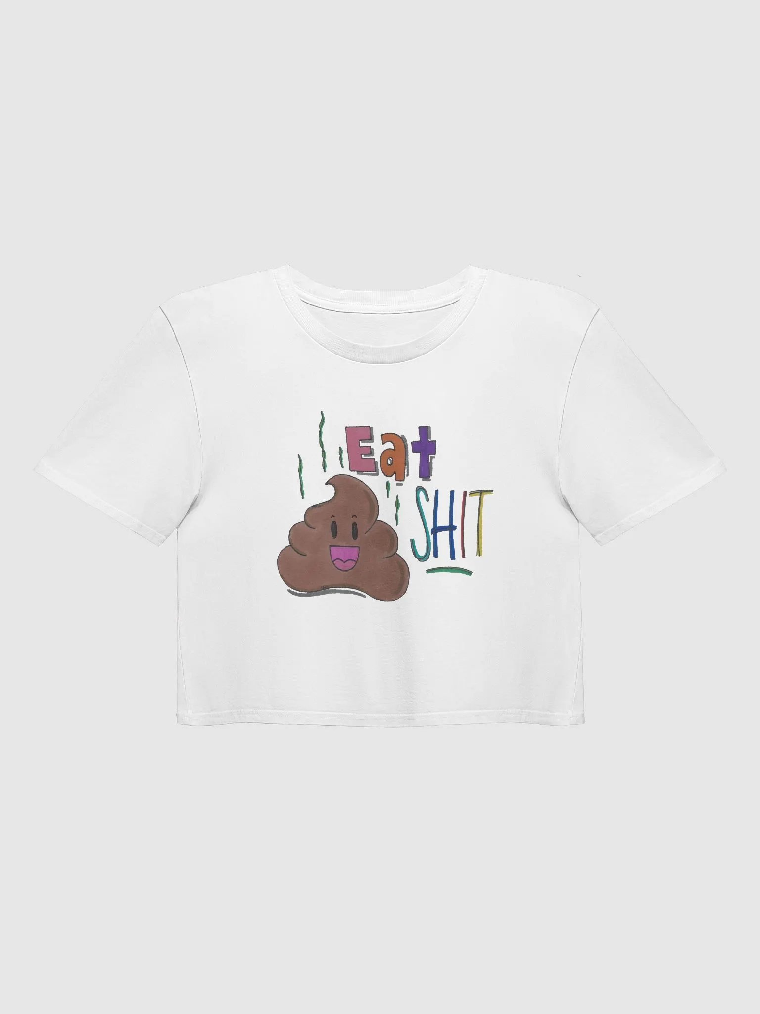 Eat Shit Crop Top product image (1)