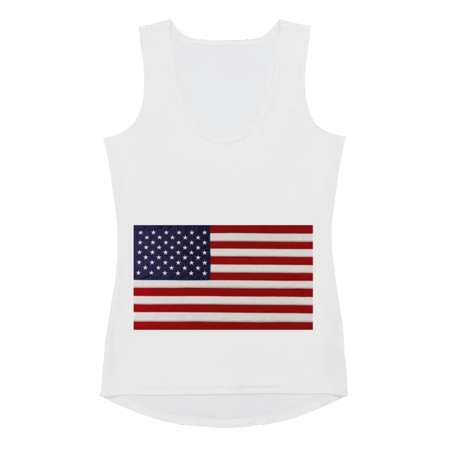 US Flag Womans Premium Vest product image (3)