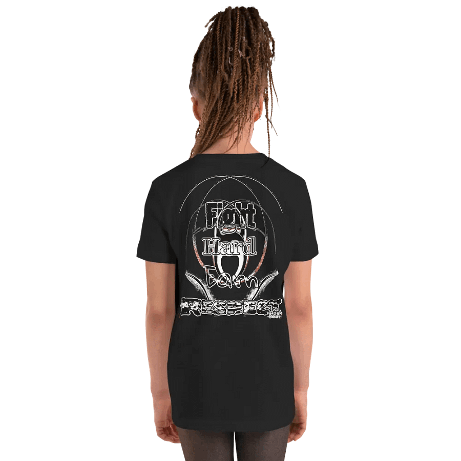 Fight Hard Earn Respect - Youth Short Sleeve T-Shirt product image (8)
