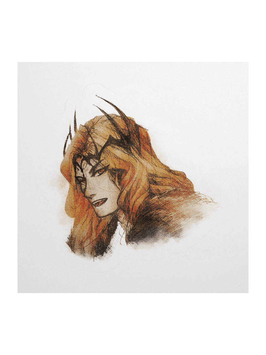 Mairon sketch - sticker product image (3)