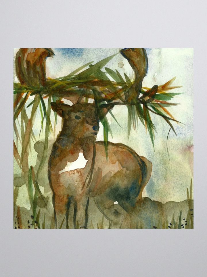 King Of The Forest Sticker product image (1)