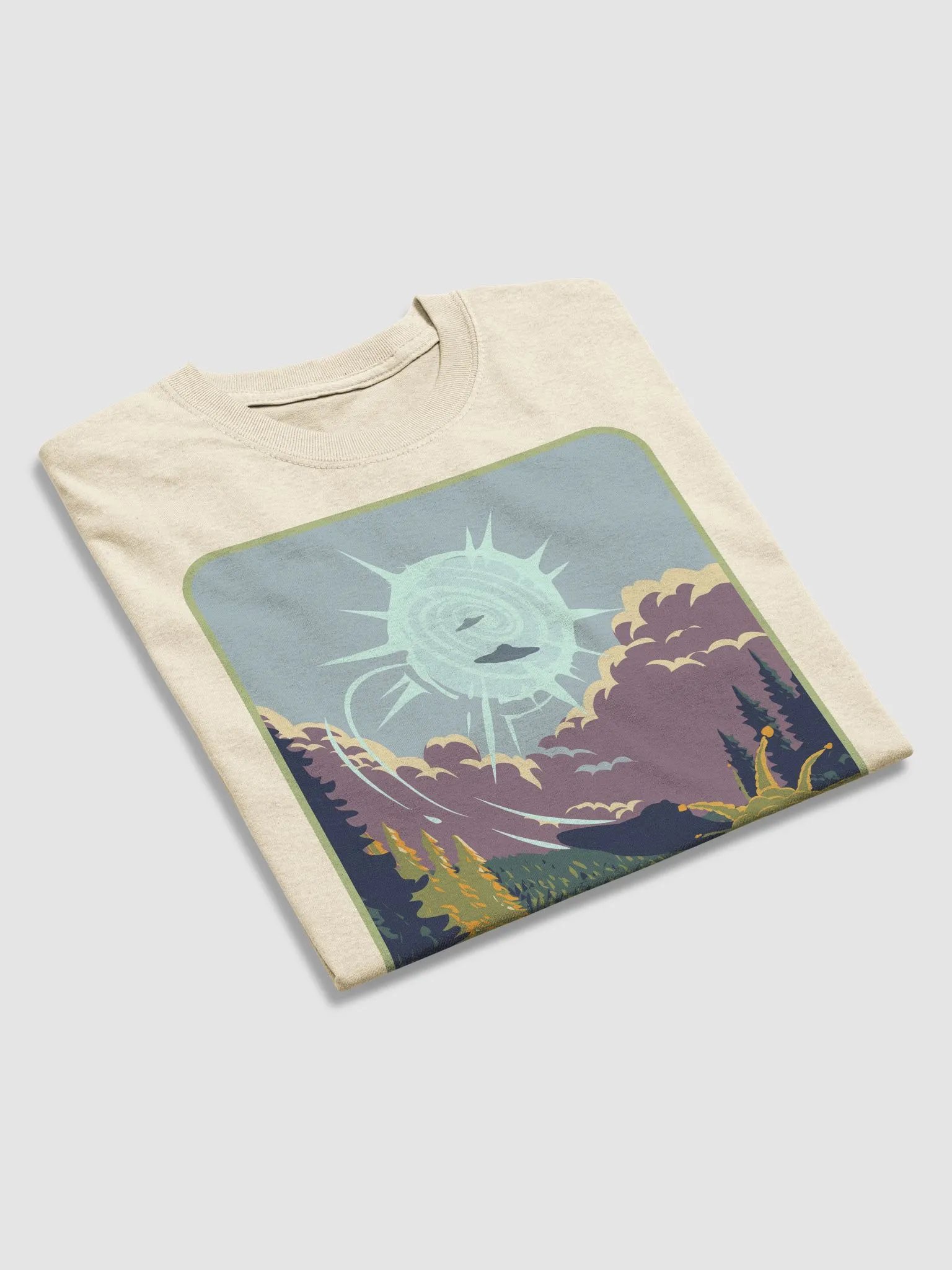 UFO Fishing T-Shirt product image (4)