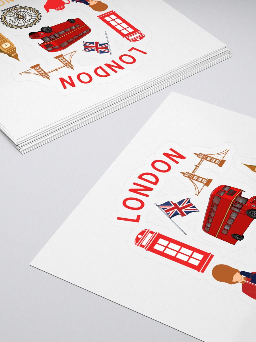 London's Iconic Landmarks Traveler Sticker product image (4)