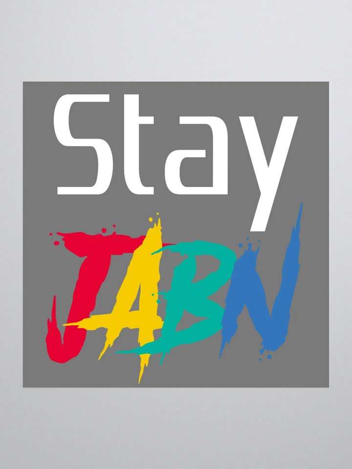 STAY JABN STICKER product image (3)