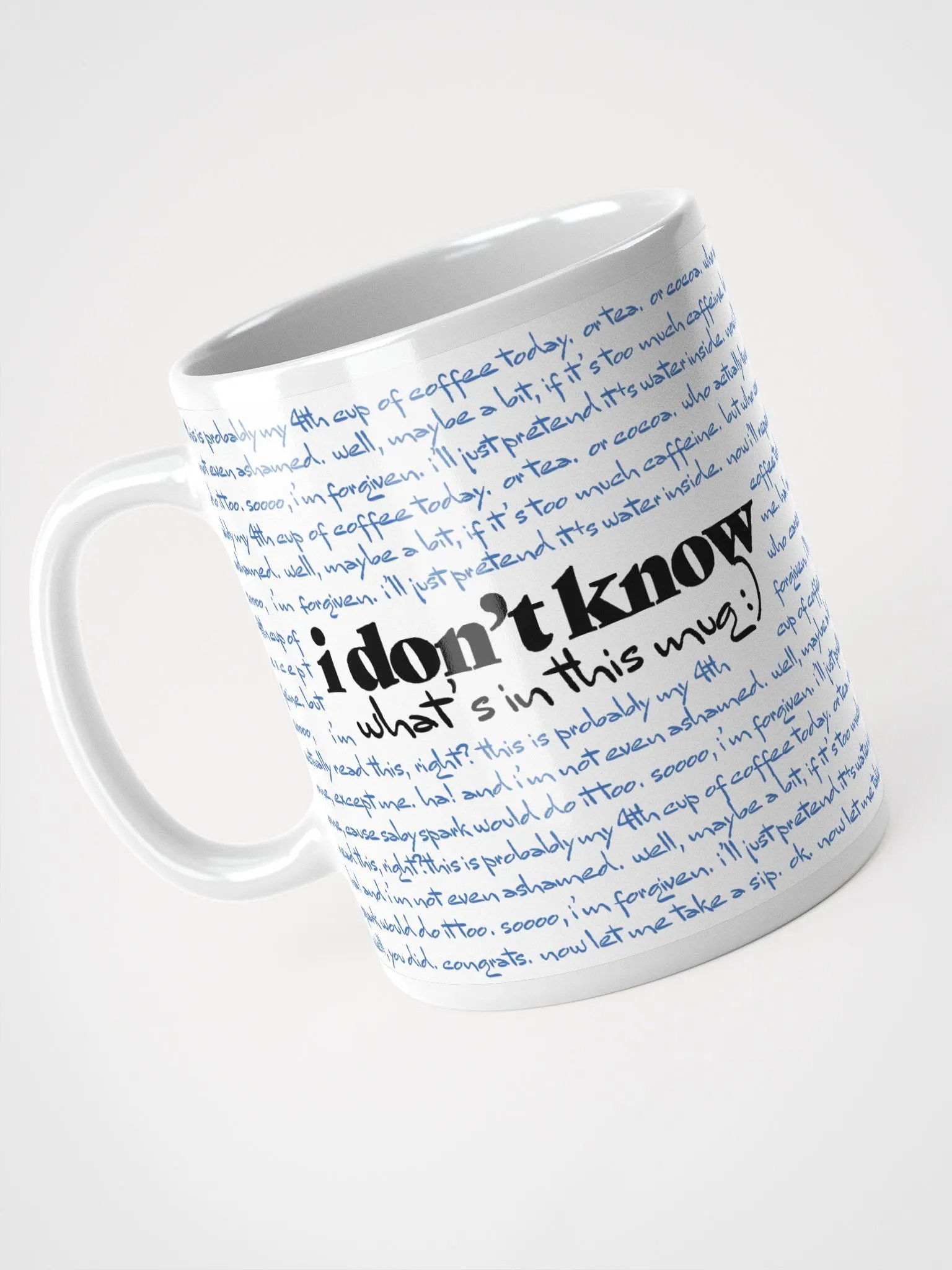 "i don't know what's in this mug" mug product image (1)
