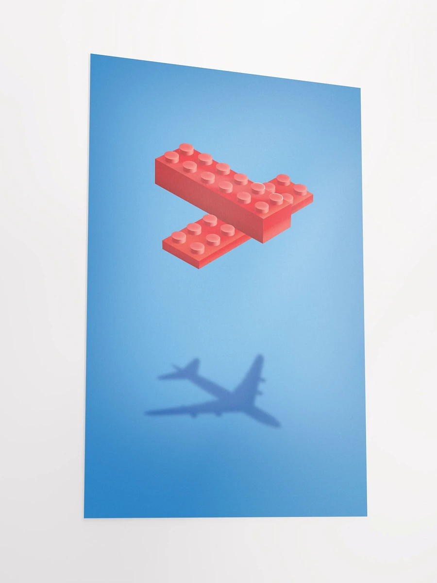 Plane (Red) | Poster product image (3)