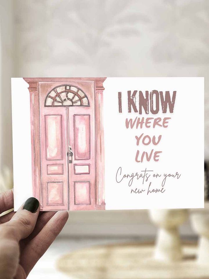 Funny New Moving Housewarming Card product image (1)
