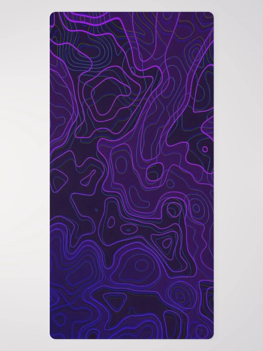 Psychedelic topography (DESK MAT) product image (2)