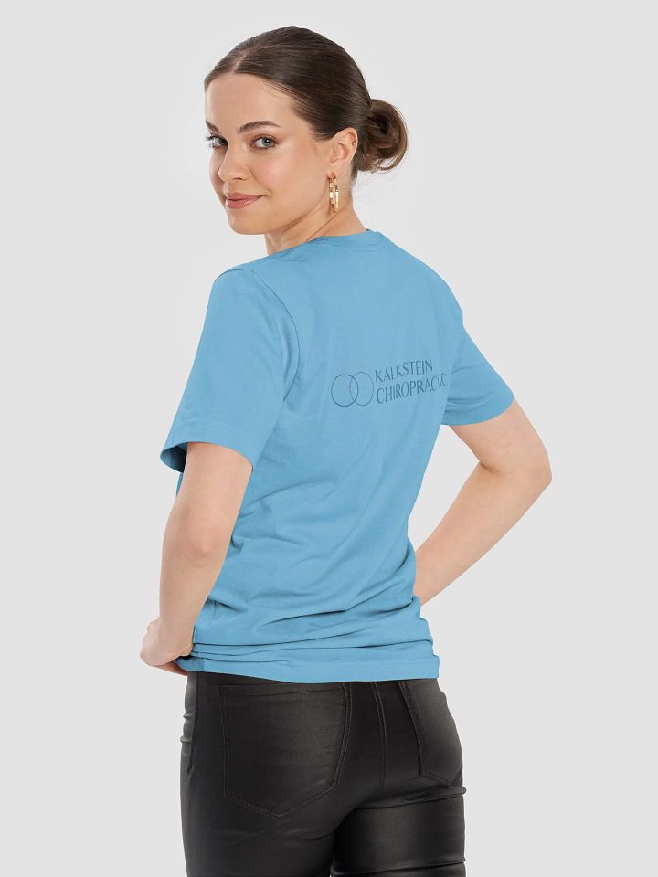 Kalkstein Chiropractic Super Soft Tee (Blue Logo) product image (42)