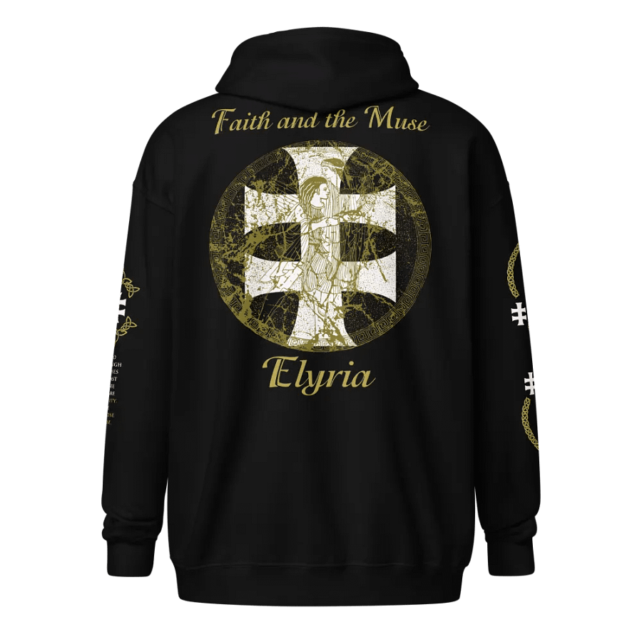 FAITH AND THE MUSE ELYRIA ZIP HOODY product image (3)