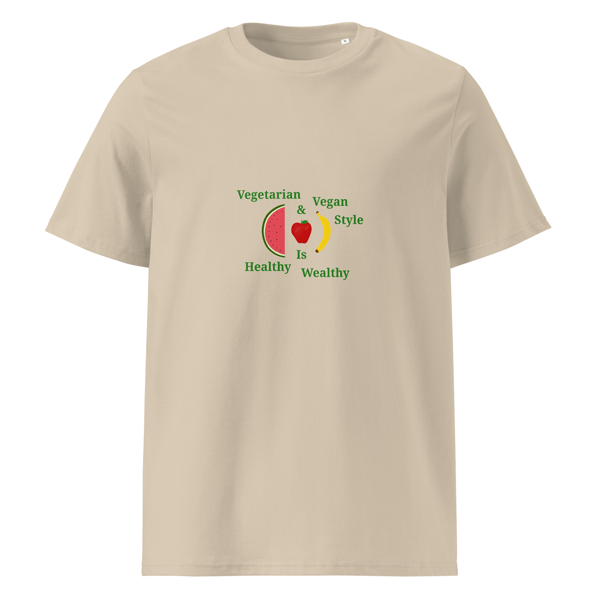 Healthy & Wealthy Vegan Style T-Shirt product image (1)