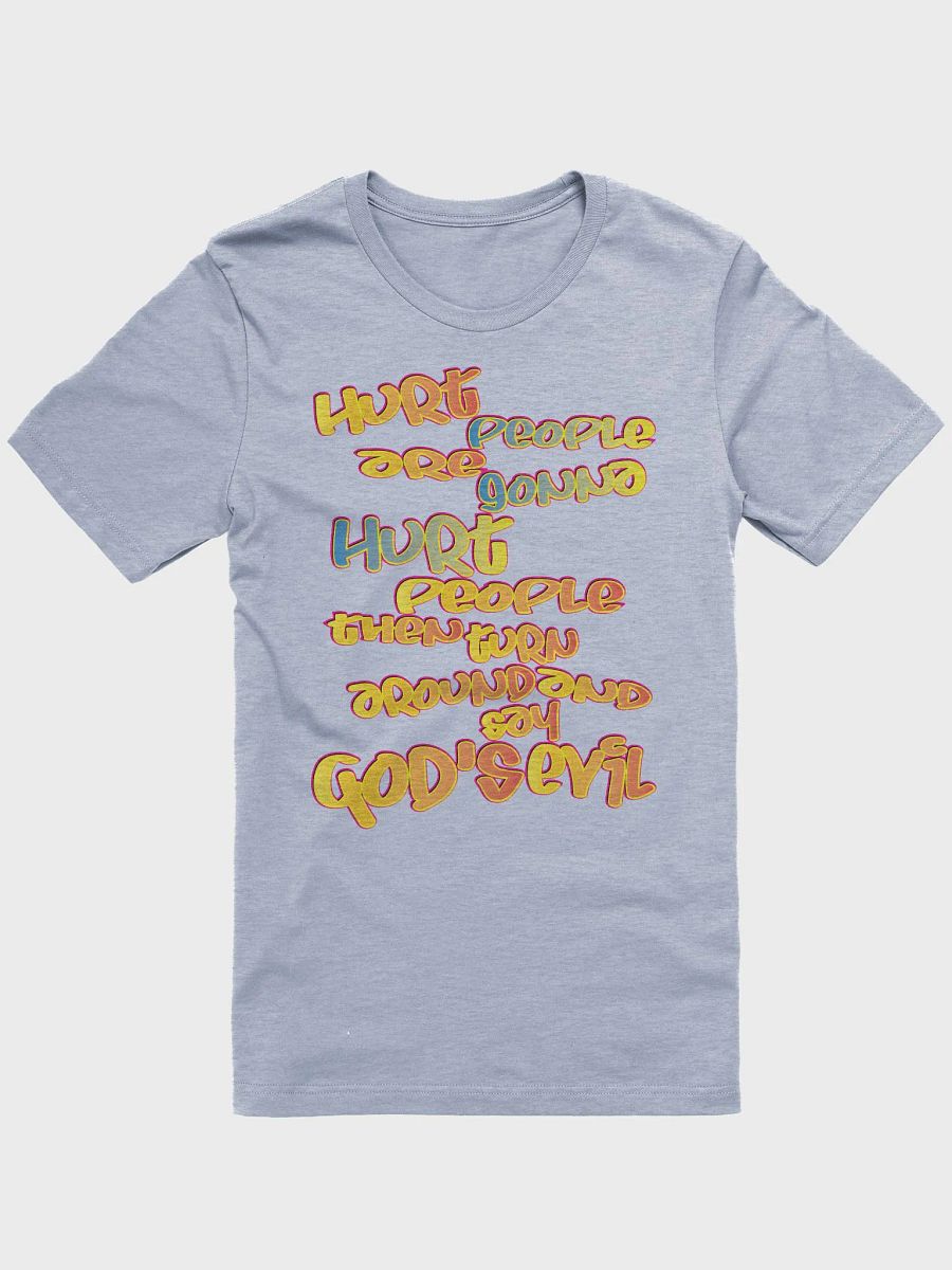 Hurt People - Graffiti - Bella+Canvas Supersoft T-Shirt product image (2)