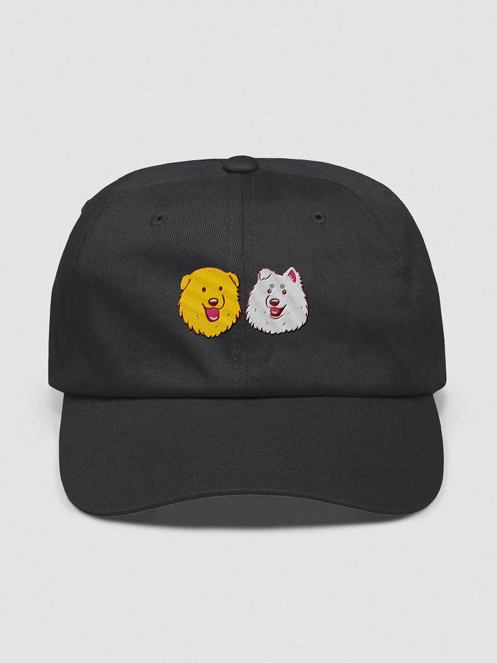 Cheerful Canine Duo Dad Hat product image (1)
