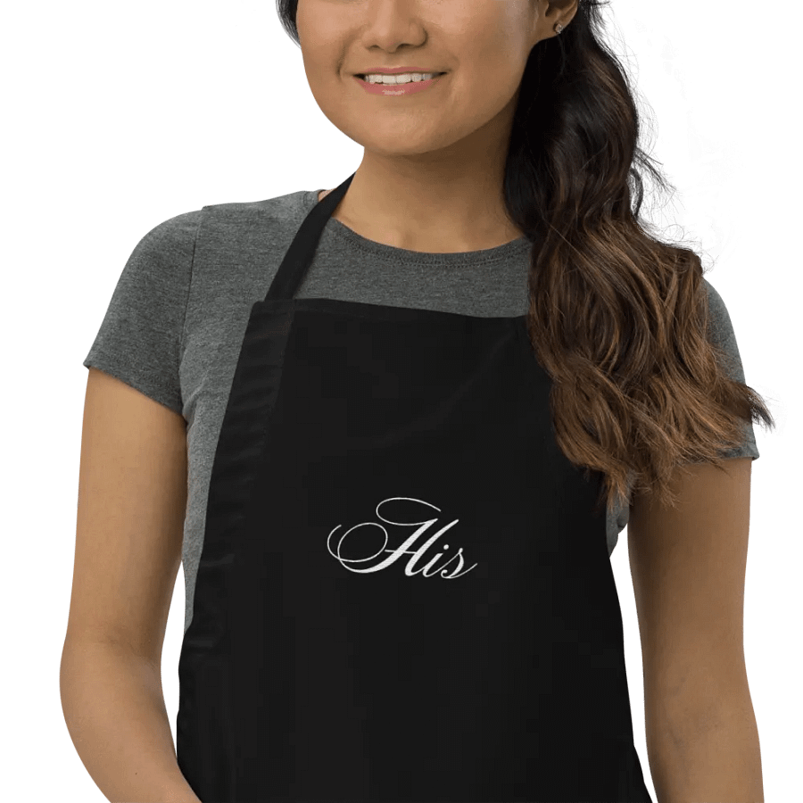 Apron - His - on Black product image (10)
