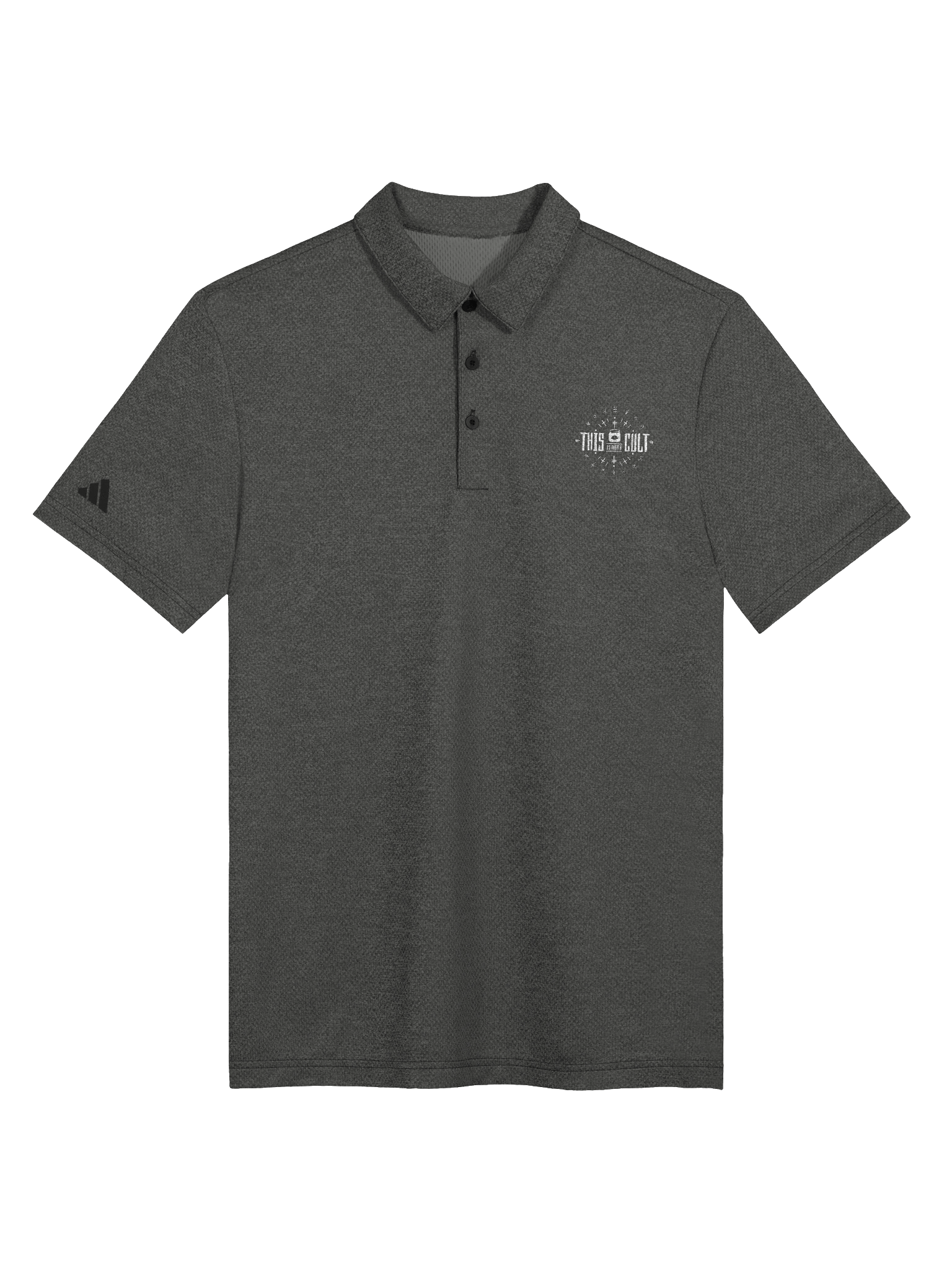 This Is Not a Cult - Adidas Space-Dyed Polo Shirt product image (1)