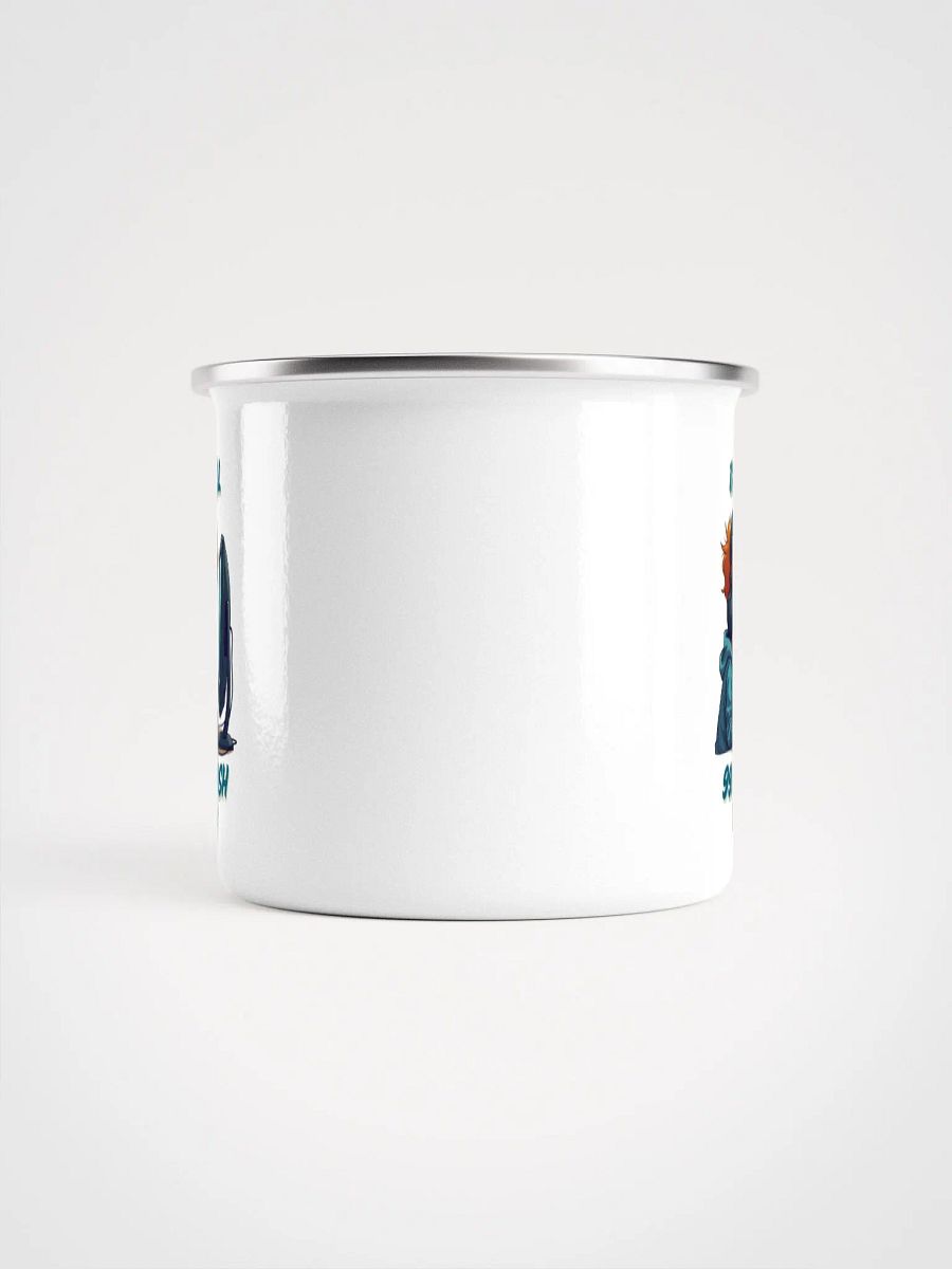 1% Skill, 99% Trash Talk Enamel Mug product image (2)