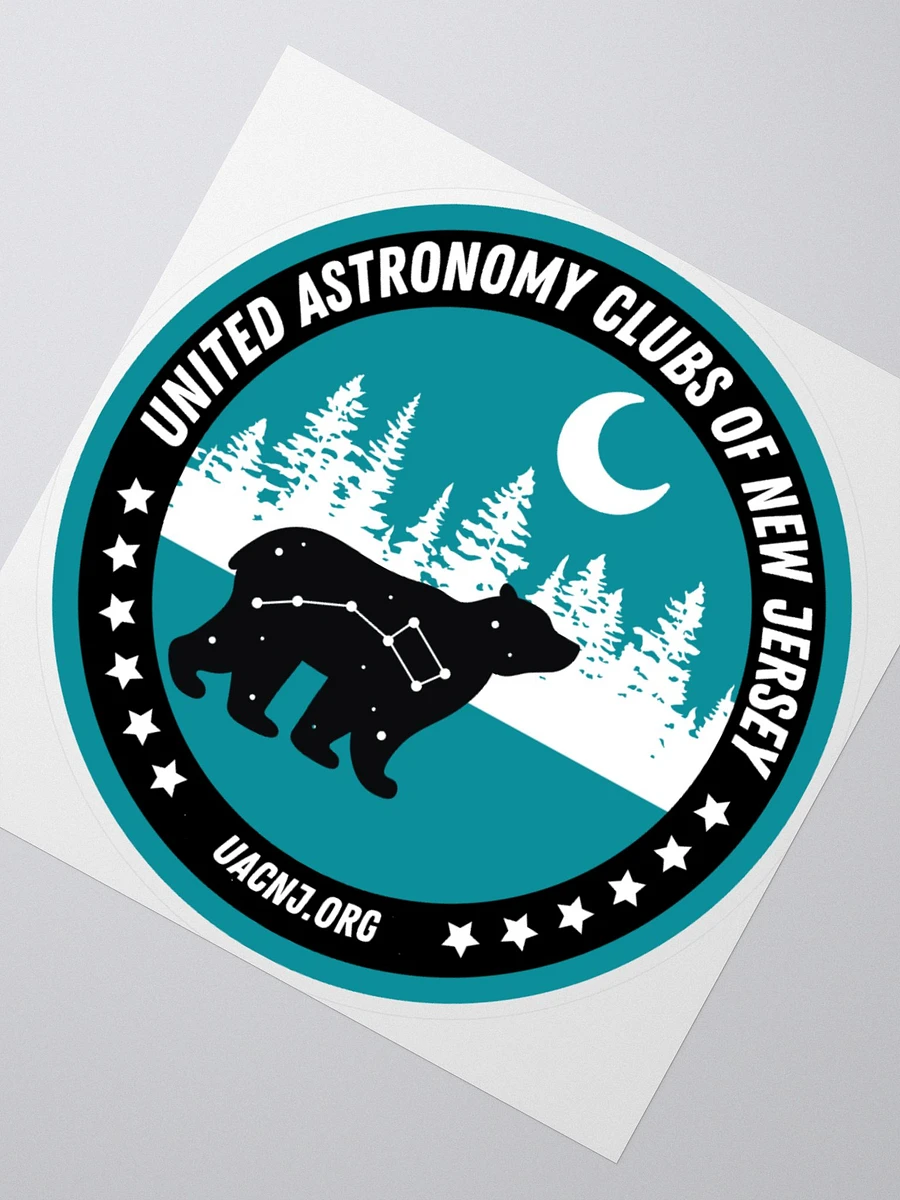 Round Sticker - Bear and Moon product image (5)
