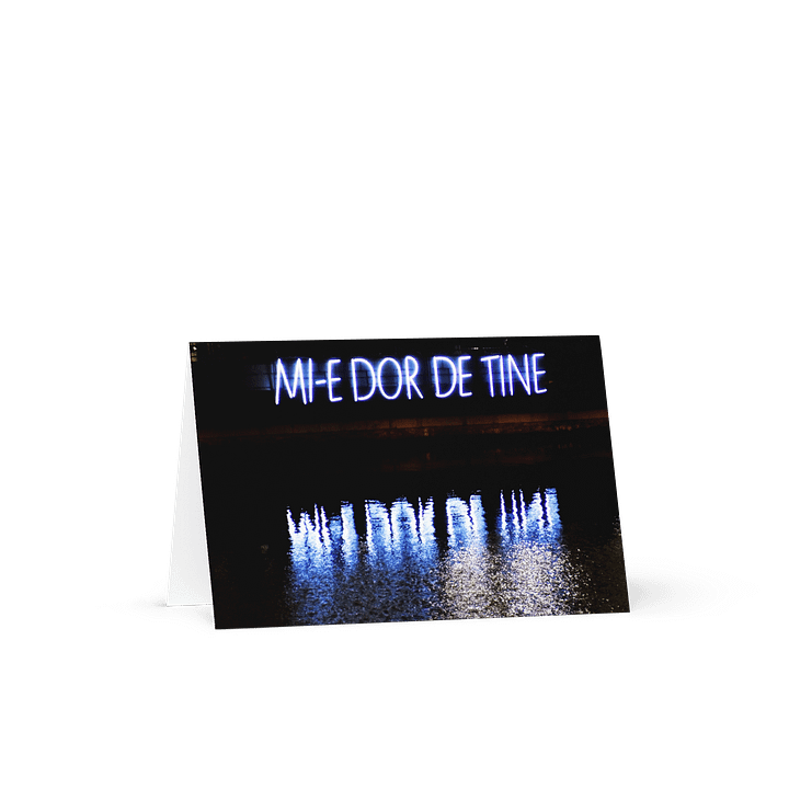 Greeting Card (MI-E DOR DE TINE) product image (1)