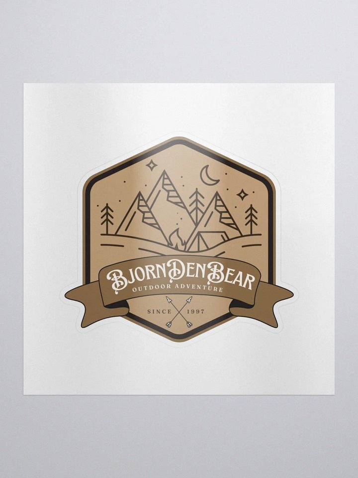 BjornDenBear Adventure - Sticker product image (1)