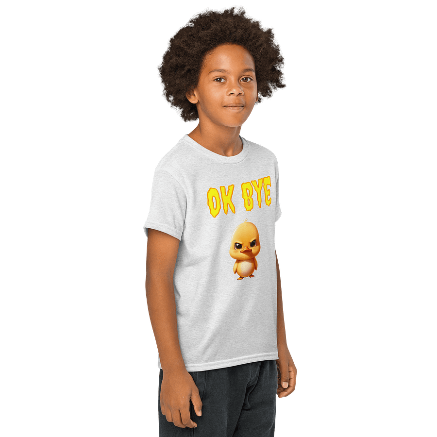 Quirky Duck 'OK BYE' Youth Sports Tee product image (69)