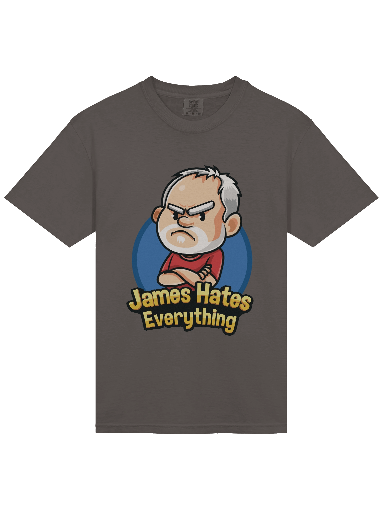 James Hates Everything T-Shirt (gray) product image (3)