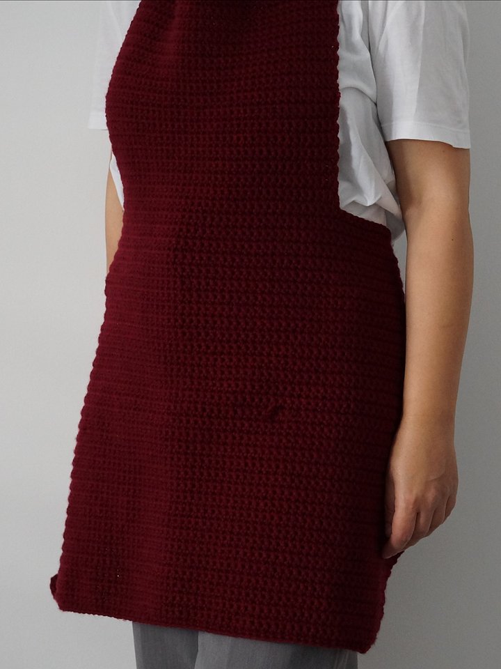 Single crochet kitchen Apron pdf pattern product image (2)