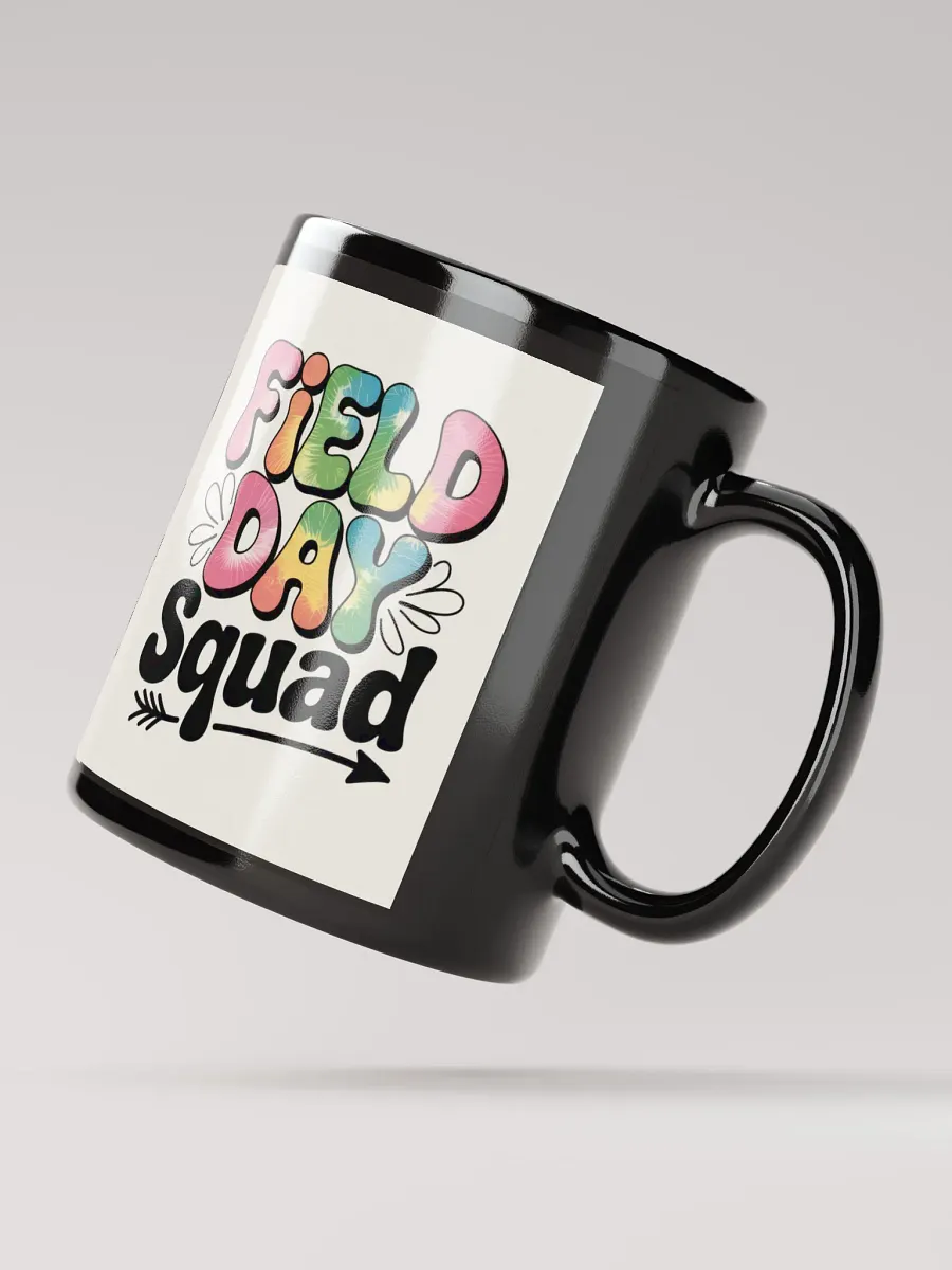 Field Day Squad Black Ceramic Mug (11oz, 15oz) product image (3)