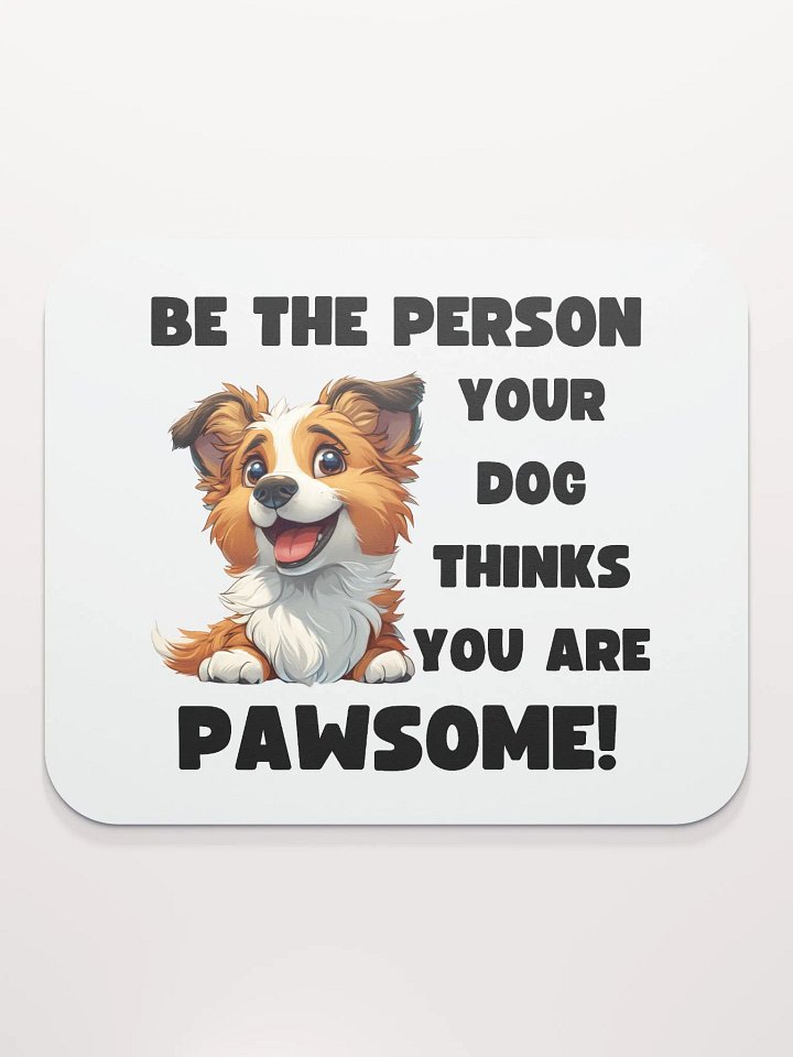 PAWSOME All-Over Design Mousepad product image (2)
