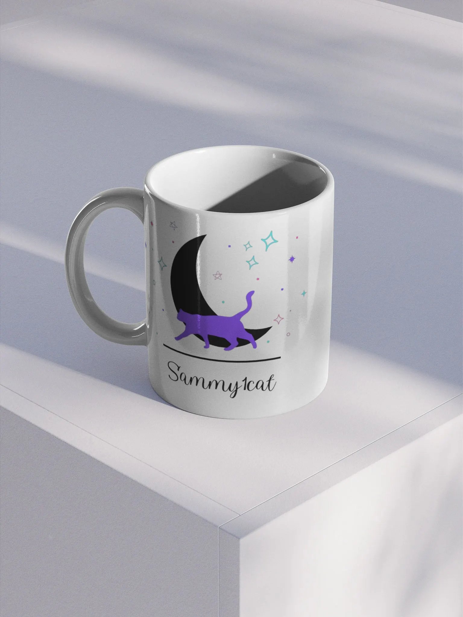 Sammy1cat logo mug product image (1)