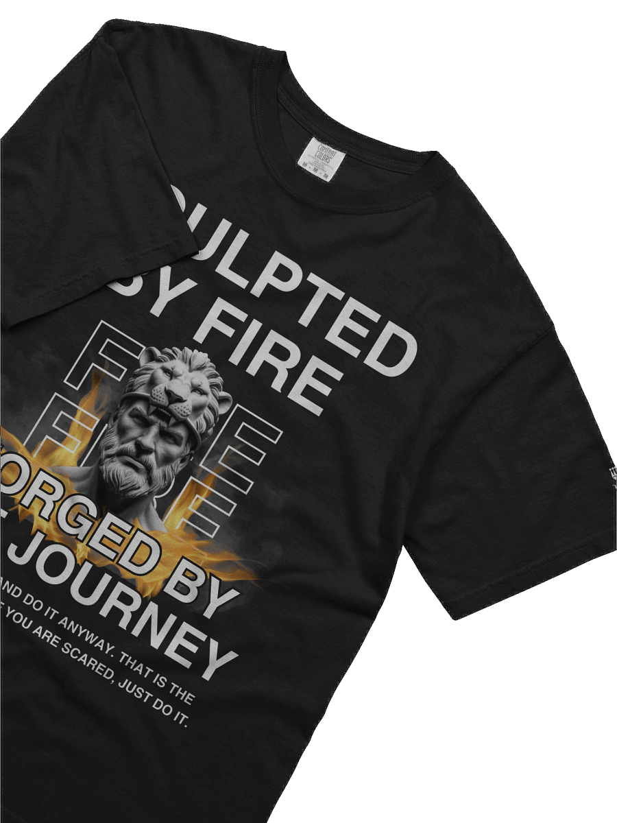 Sculpted by Fire – Forged by the Journey Relaxed T-shirt product image (5)