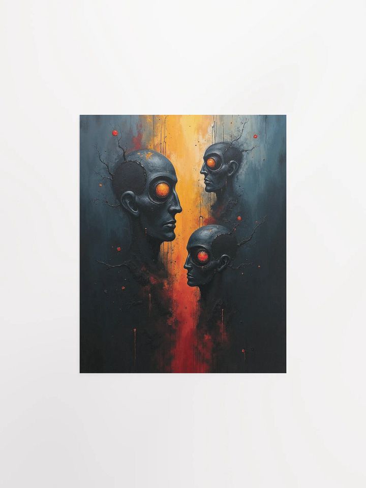 Ethereal Glowing Eyes Poster product image (4)