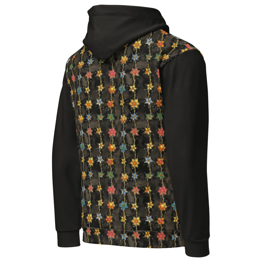 Flora Cascade Color Blocked Relaxed Fit Hoodie product image (8)