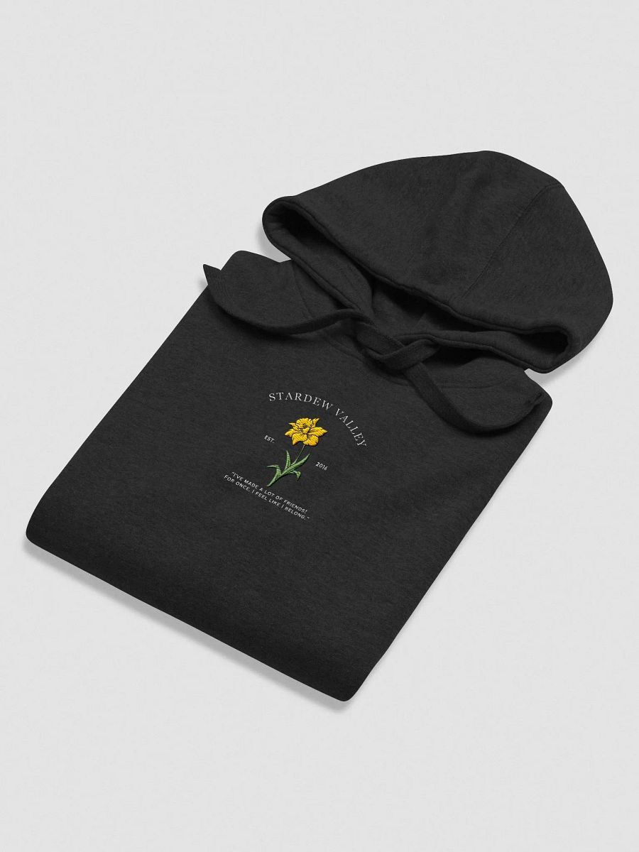 STARDEW VALLEY FLOWER | HOODIE | EMBROIDERED | DARK VER product image (4)
