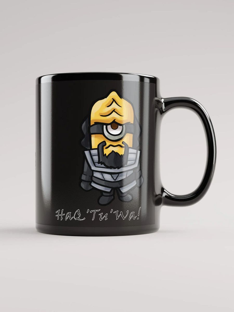 HaQ'Tu'Wa! Black Glossy Mug product image (1)