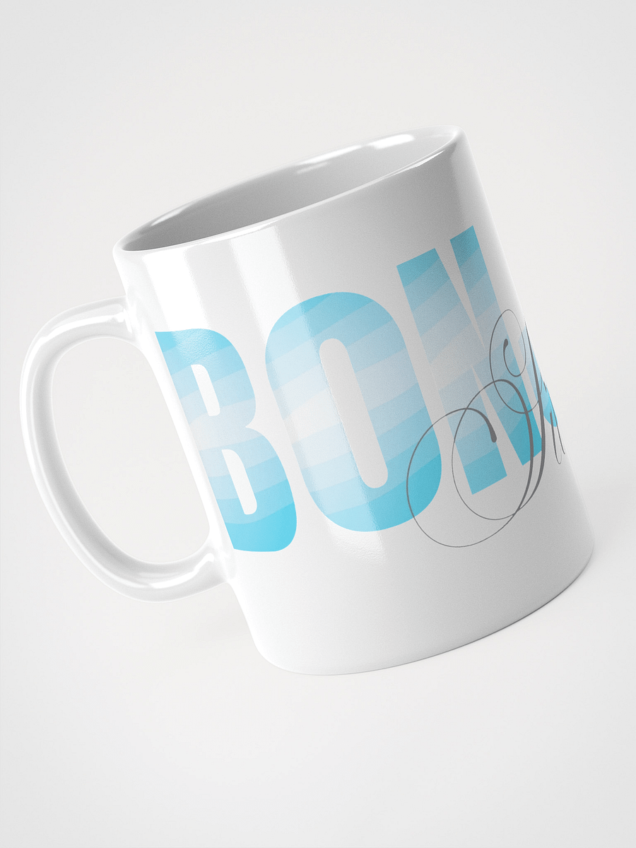 Mug Blanc Bonjour Silence - Cadeau Mug Message Positif product image (3)