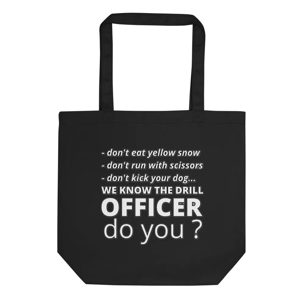 WE KNOW THE DRILL OFFICER, DO YOU? product image (1)
