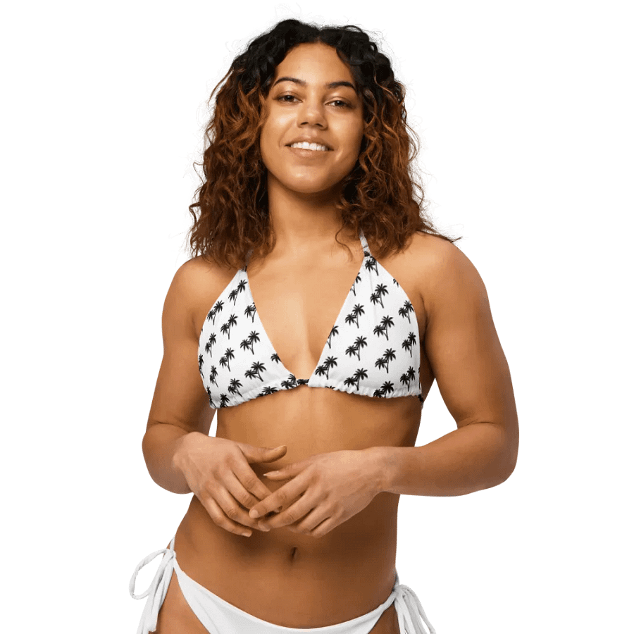 'Palm Tree' Padded Bikini Top product image (9)
