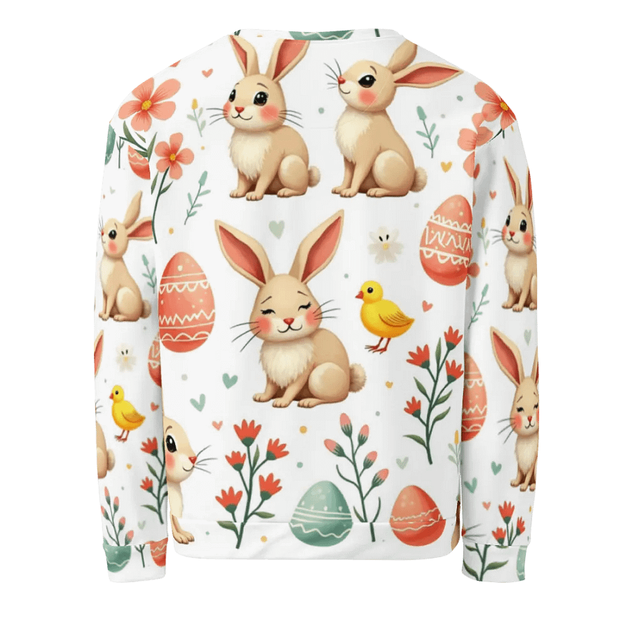 Easter Delight All-Over Print Sweatshirt product image (2)