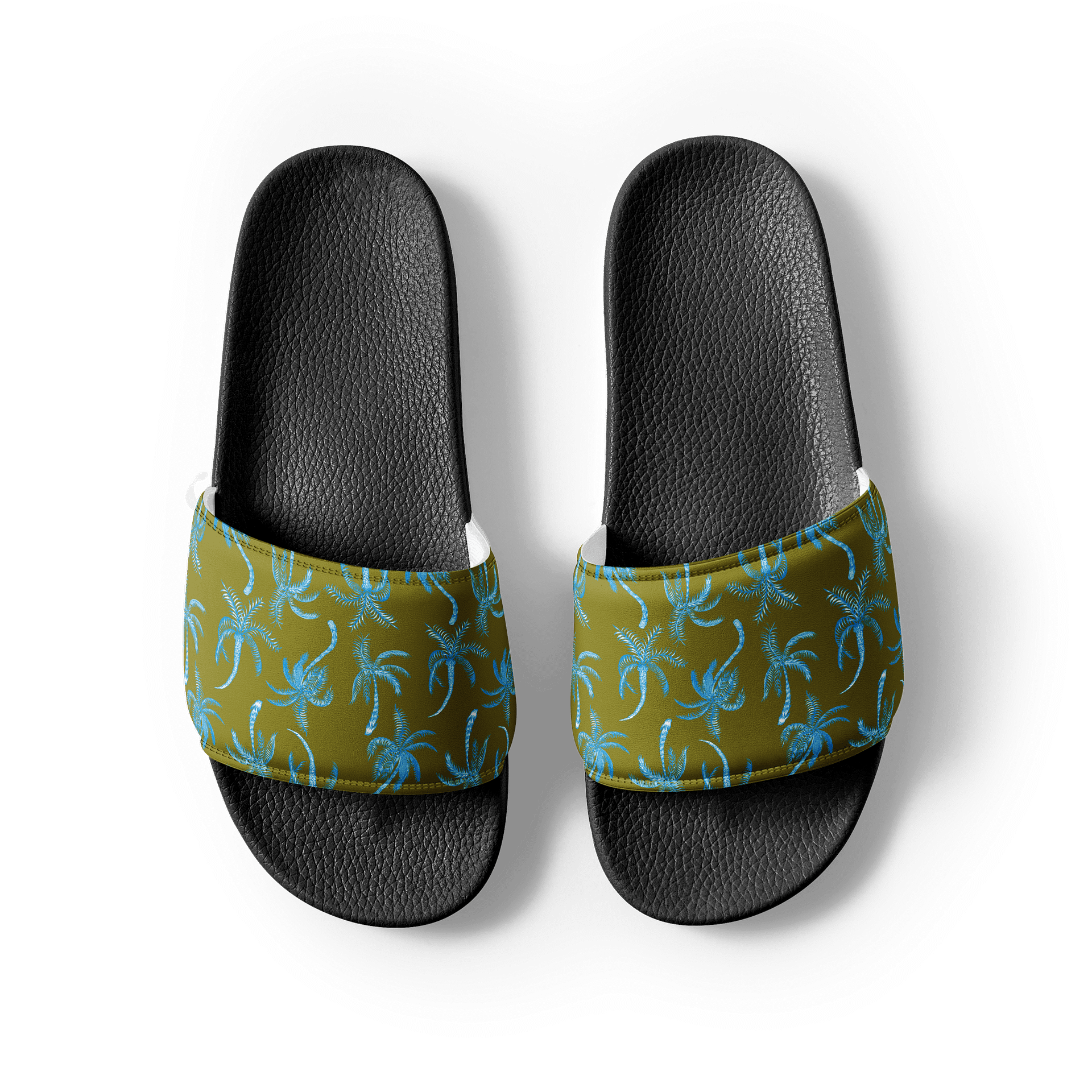 Neon Palmtree | Women's Slides product image (7)