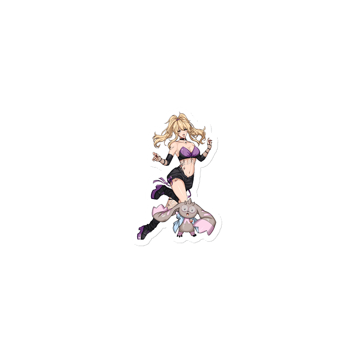 Meg and Lopmon Assistant Die Cut Magnet product image (1)