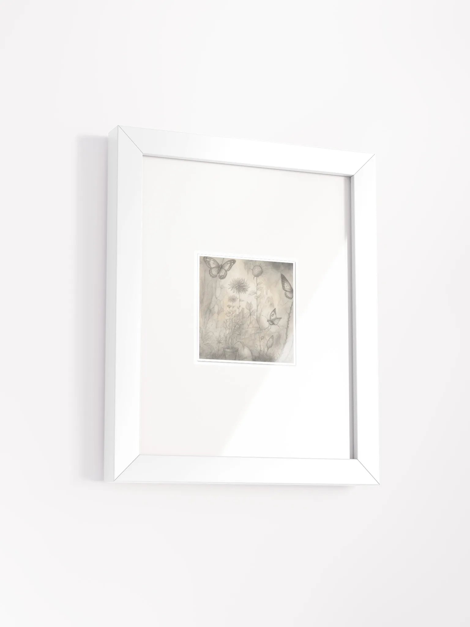 The Secret Garden Sketchbook Artprint Framed product image (2)